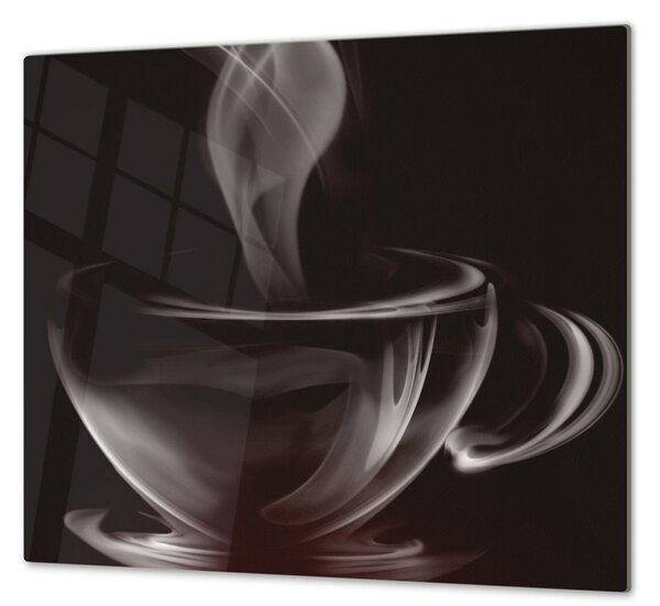 Ochranná doska abstraktný hrnček kávy - 60x70cm / ANO