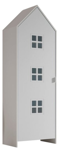 Biela detská šatníková skriňa 58x172x37 cm Casami Bruges – Vipack