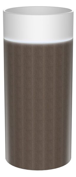 Sapho Sapho, OASIS keramické umývadlo voľne stojace ø 40x89cm, biela/dub Pimento, AS408-K2774