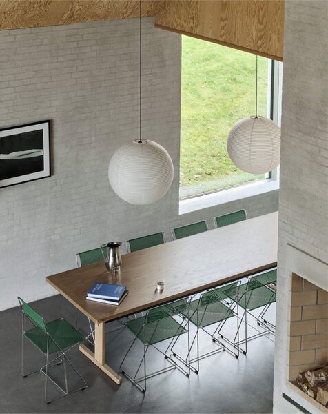 HAY Stolička X-Line Chrome, leek green