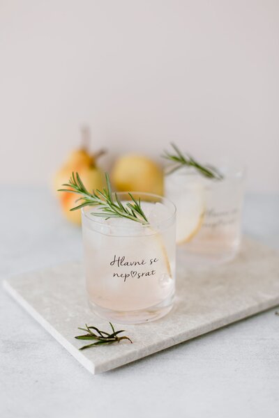 Pohár na whisky Hlavně se nep♥srat - CZ