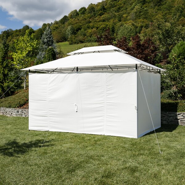 KONDELA Záhradný altánok 3x4 m, béžová, TABARI