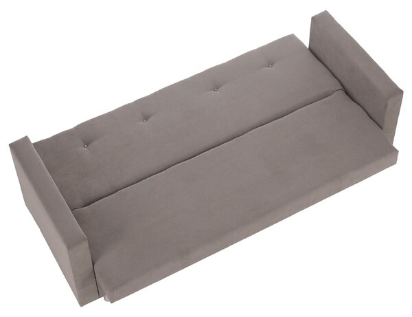 KONDELA Rozkladacia pohovka, sivobéžová Taupe, LILANA
