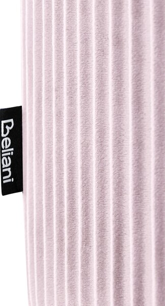 Taburet s úložným priestorom ružový zamat prešívané čalúnenie podnožka moderný glamour štýl obývačka spálňa