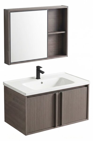 Súprava kúpeľňového nábytku s umývadlom Gama T25023 KJM 80CM