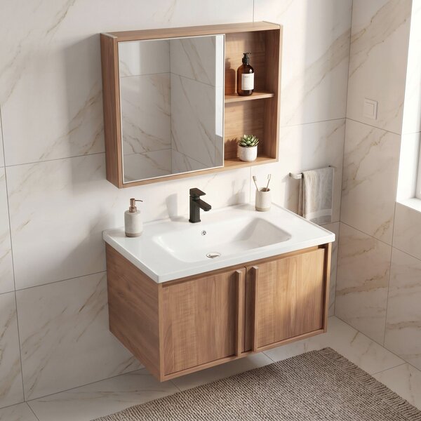 Súprava kúpeľňového nábytku s umývadlom Gama T25023 HHL 70CM