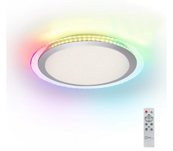 Leuchten Direkt Leuchten Direkt 15411-21- LED RGB Stmievateľné stropné svietidlo CYBA LED/26W/230V + DO W2840 + záruka 3 roky zadarmo