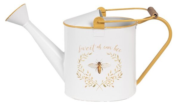 Dekoračná plechová kanva so včielkou Sweet Bee - 39*13*21 cm - Clayre & Eef