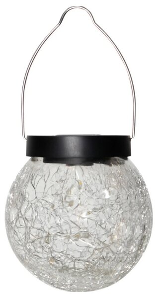 Závesný solárny lampáš GLORY 13 cm