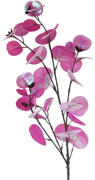 Umelá kvetina EUCALYPTUS 81 cm, fialová