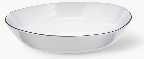 Ručne vyrobená porcelánová servírovacia miska Salt
