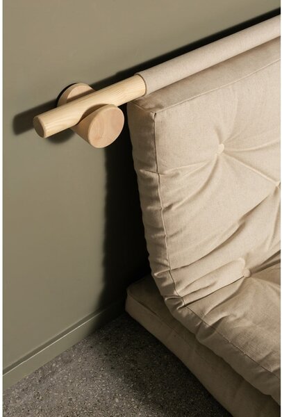 Hnedá rozkladacia pohovka 135 cm Hooked – Karup Design