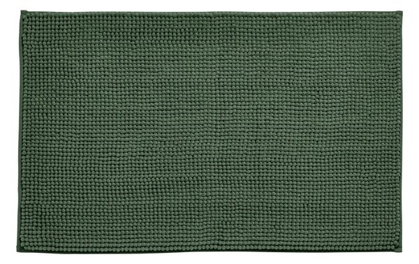 Tmavozelená kúpeľňová predložka 50x80 cm Bobble – Catherine Lansfield
