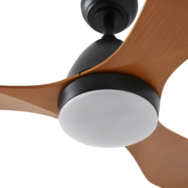 ZEVENTI - LED Stropný ventilátor MURO LED/18W/230V Wi-Fi Tuya + DO