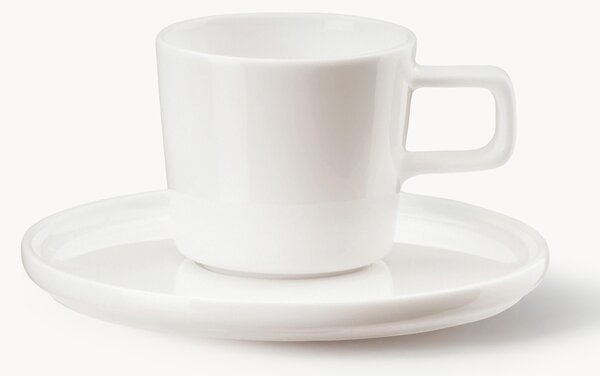 Šálka's podšálkou z čínskeho porcelánu Oco, 6 ks