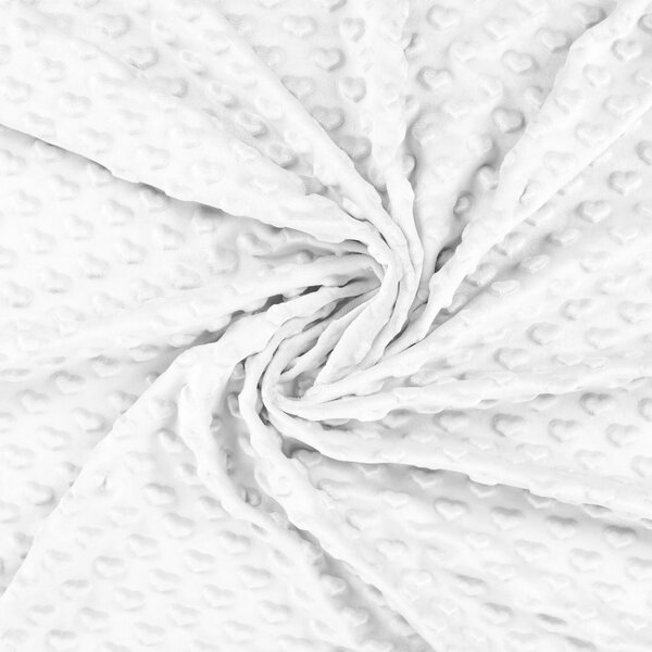 Metráž Minky srdiečka - Maslová svetlá