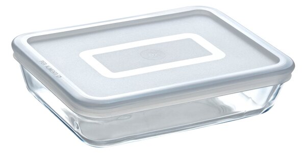 Súprava sklenených dóz s viečkom PYREX 1500ml a 2600ml