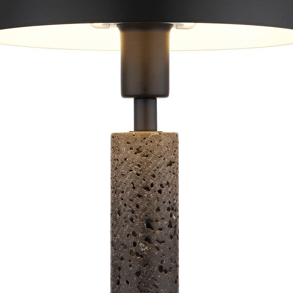 Globo 24868S - Stolná lampa JANIE 1xE14/40W/230V čierna