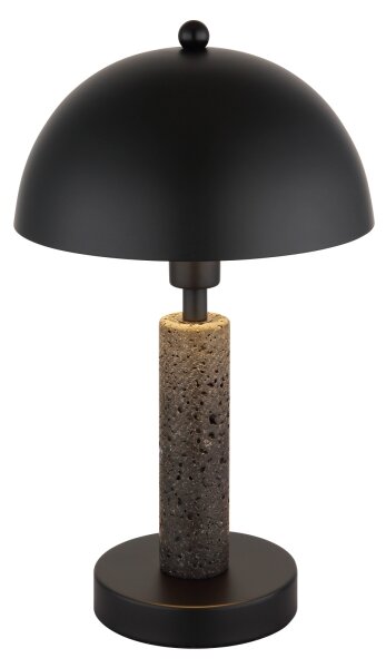 Globo 24868S - Stolná lampa JANIE 1xE14/40W/230V čierna