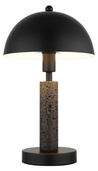 Globo 24868S - Stolná lampa JANIE 1xE14/40W/230V čierna