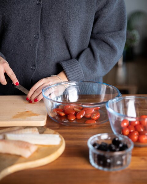 ZAPEKACIA MISA OKRÚHLA S VEKOM PYREX 3L SKLO