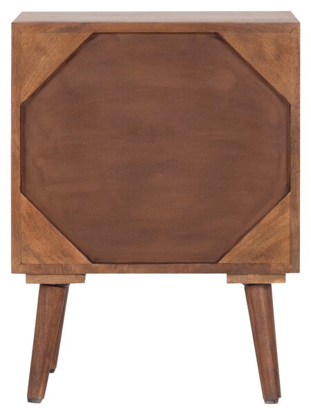 NOČNÝ STOLÍK, mangové drevo, medová, 40/50/35 cm MID.YOU - Online Only spálne, Online Only