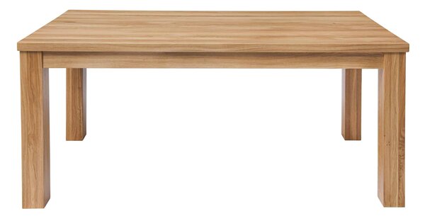 Jedálenský stôl Korund dub lakovaný (vrchná doska 4 cm) - 1400x900x40 mm