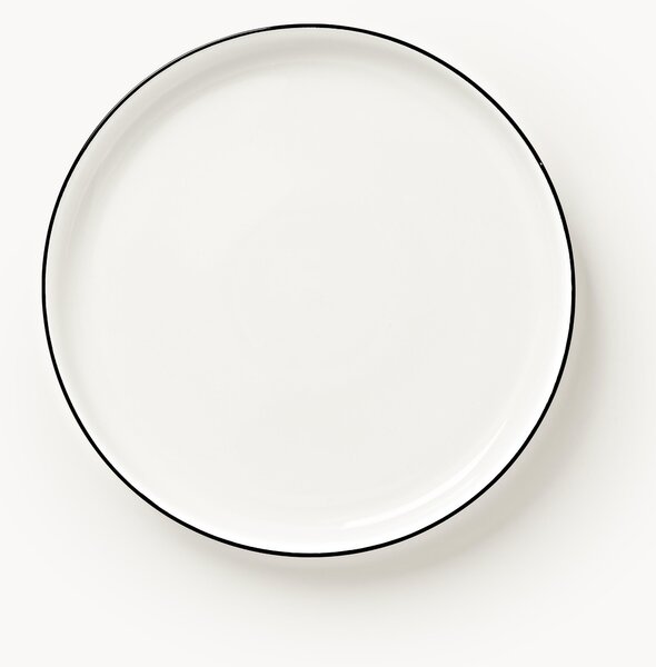 Porcelánové plytké taniere Facile, 2 ks