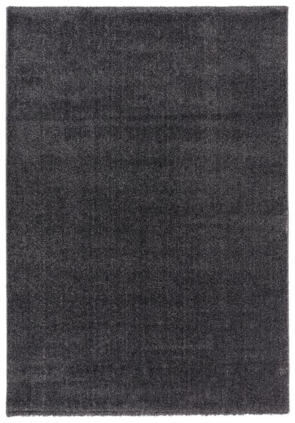 TKANÝ KOBEREC, 80/150 cm antracitová Novel - Koberce