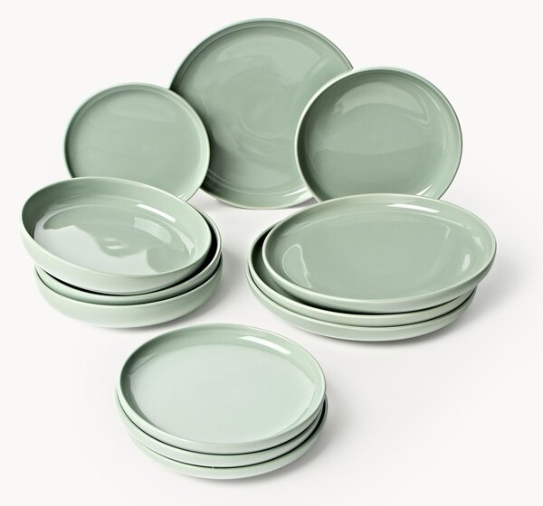 Porcelánová súprava riadu Nessa, 4 osoby, 12 ks