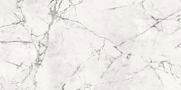 Dlažba biela lesklá, vzhľad mramoru 90x180cm PURE MARBLE SPIDER