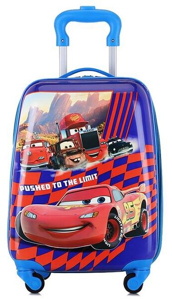 MPMAX Detský kufor na kolieskach Autá McQueen