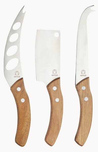 Súprava nožov na syr Fabio, 3 ks