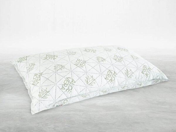 Anatomický vankúš VISCO LUXURY ALOE VERA 45x75 cm - ZIP taška