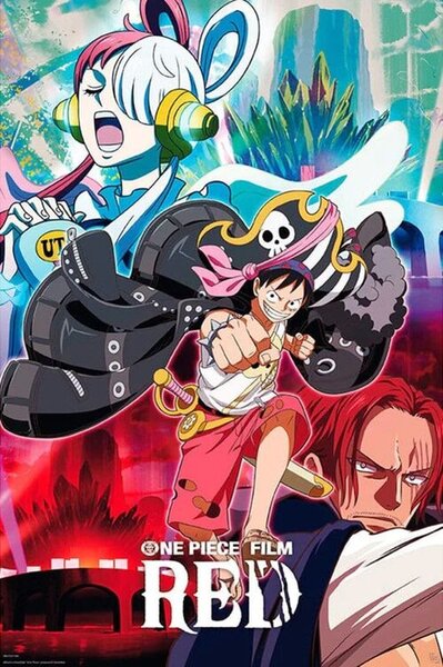 Plagát, Obraz - One Piece: Red - Movie Poster