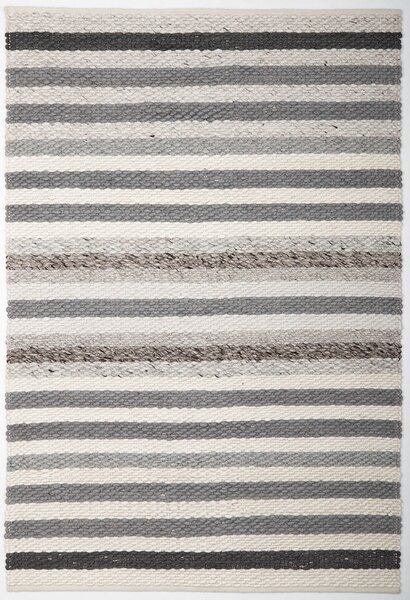 Diamond Carpets koberce Ručne viazaný kusový koberec MCK Strop DE 2263 Pastel Brown Mix - 80x150 cm