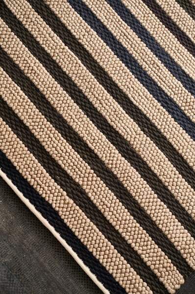 Diamond Carpets India , Ručne viazaný kusový koberec MCK Natural 2264 Multi Colour, 120x170, hnedá, obývacia izba