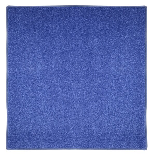 Vopi koberce Kusový koberec Eton modrý 82 štvorec - 120x120 cm