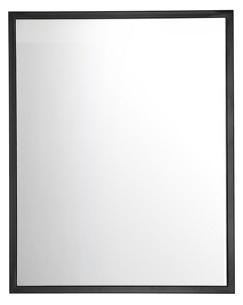 CMD Zrkadlo v ráme Brooklin 60 cm - čierna