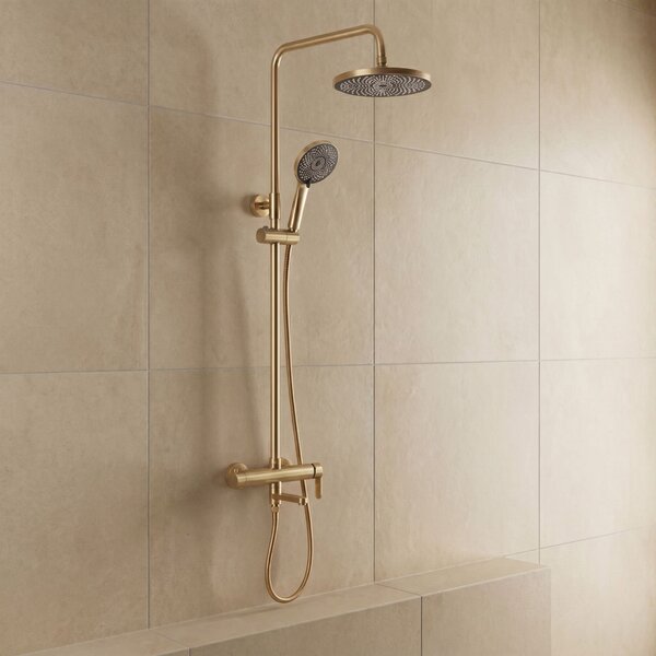 Sprchový Set Rea Arcos brush gold