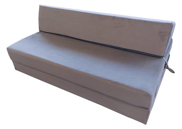 Skladací matrac BEDDIO 120x200 - tmavo šedá