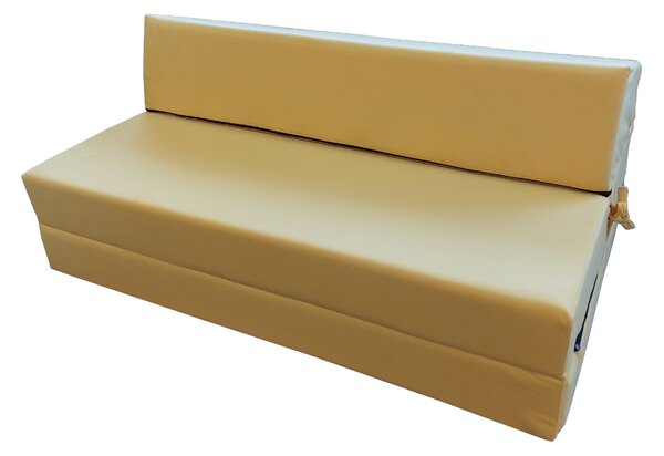 Skladací matrac BEDDIO 120x200 - žltý