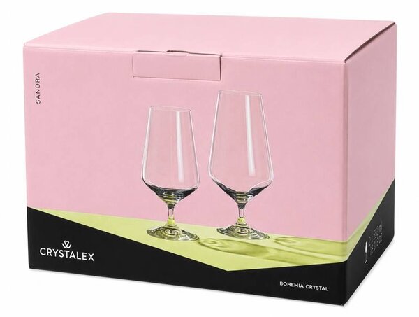 Crystalex poháre na pivo Sandra 540 ml 6 ks