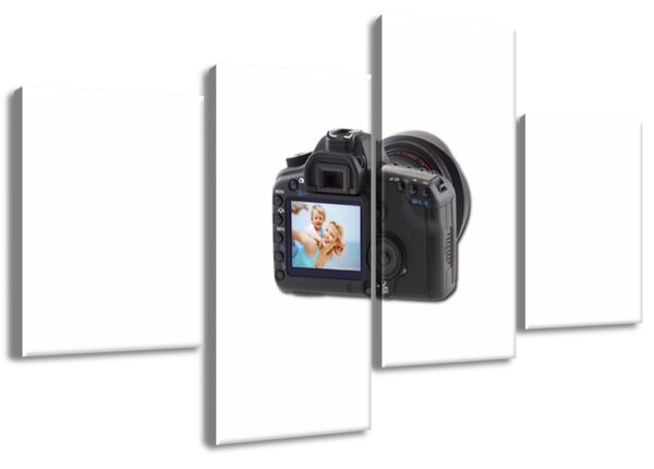 Gario 4-dielny obraz na plátne z Vašej fotografie 100x70cm Veľkosť: 120 x 70 cm