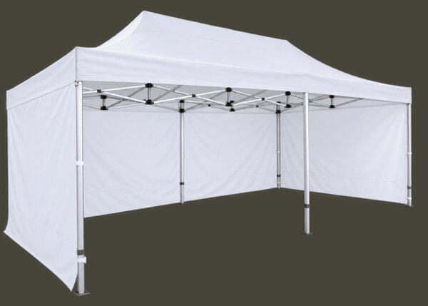 Párty stan 8x4 Profi hexa, Biela