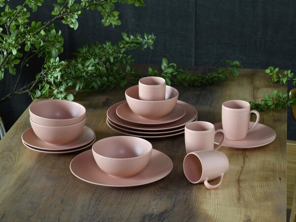 KOMBINOVANÝ SERVIS, 16-dielne, kamenina Creatable - Online Only bytové doplnky, Online Only