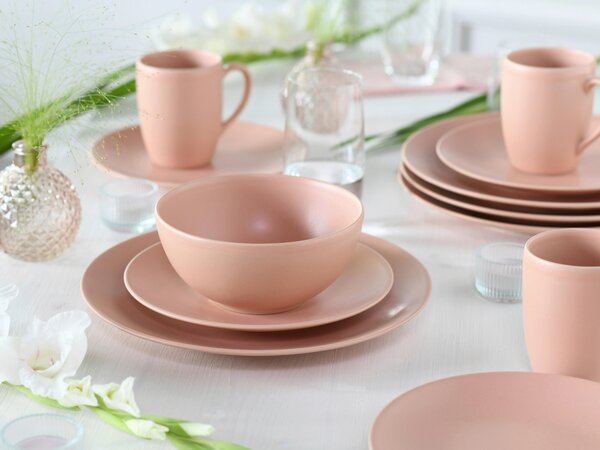 KOMBINOVANÝ SERVIS, 16-dielne, kamenina Creatable - Online Only bytové doplnky, Online Only