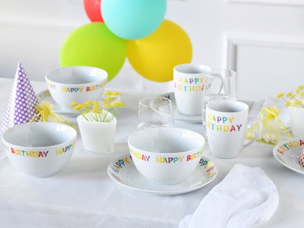 KOMBINOVANÝ SERVIS, 16-dielne, porcelán Creatable - Online Only bytové doplnky, Online Only