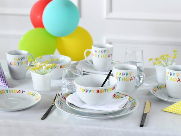 KOMBINOVANÝ SERVIS, 16-dielne, porcelán Creatable - Online Only bytové doplnky, Online Only
