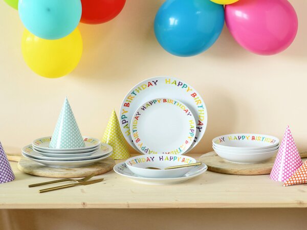 JEDÁLENSKÝ SERVIS, porcelán Creatable - Online Only bytové doplnky, Online Only